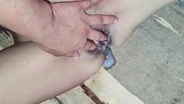 Beautiful squirting bitch prefers huge black cock